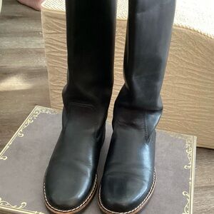 Black Leather Boots
